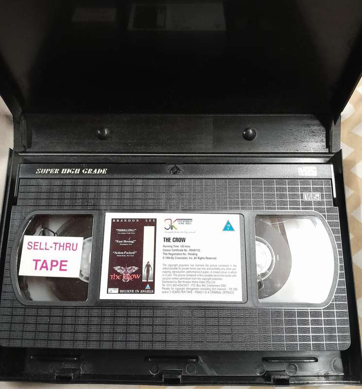 The Crow VHS (Brandon Lee)