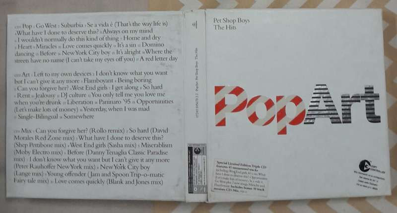 Pet Shop Boys - PopArt Mix (Limited edition 3CD box set)