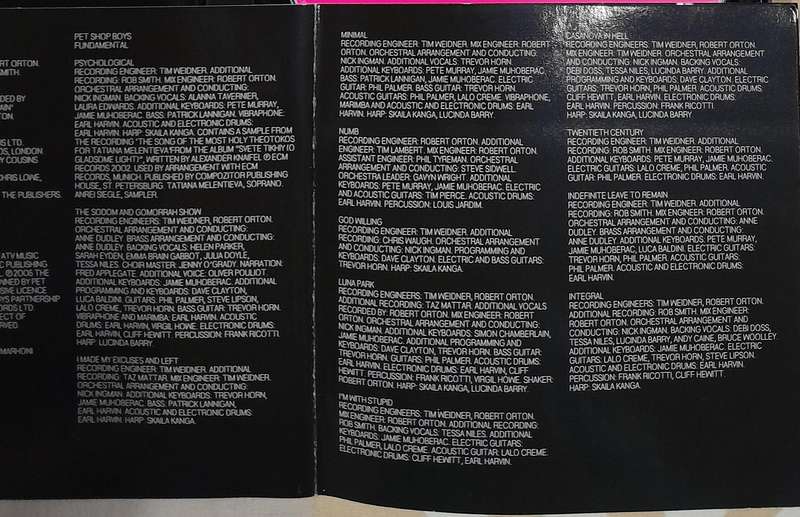 Pet Shop Boys - Fundamental 2CD set (incl remix album Fundamentalism)