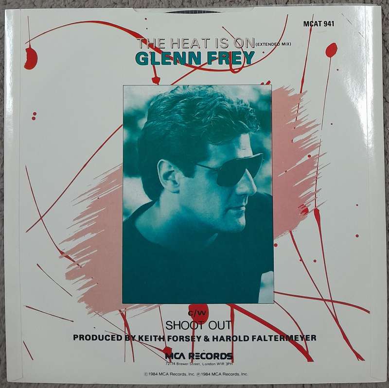 Glenn Frey - The Heat Is On 12" Maxi Single
