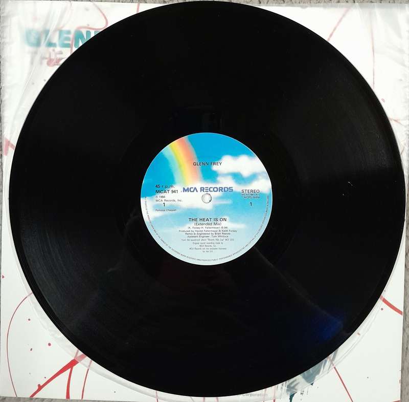 Glenn Frey - The Heat Is On 12" Maxi Single