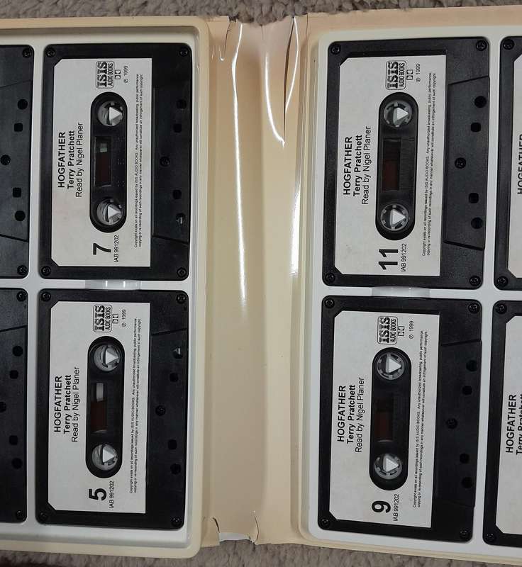 Terry Pratchett's Discworld - Assortment of 6 audio books on cassette