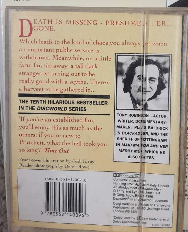 Terry Pratchett's Discworld - Assortment of 6 audio books on cassette