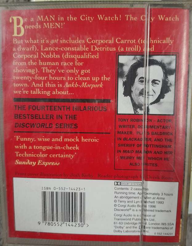 Terry Pratchett's Discworld - Assortment of 6 audio books on cassette