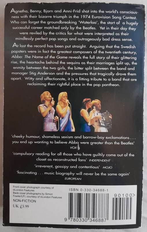 ABBA - The Name Of The Game by Andrew Oldham, Tony Calder & Colin Irwin