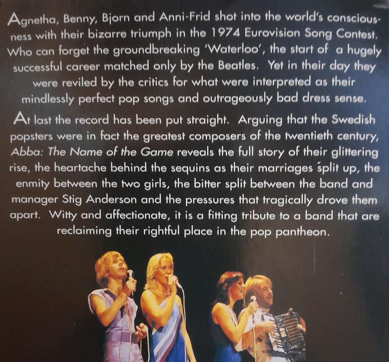 ABBA - The Name Of The Game by Andrew Oldham, Tony Calder & Colin Irwin