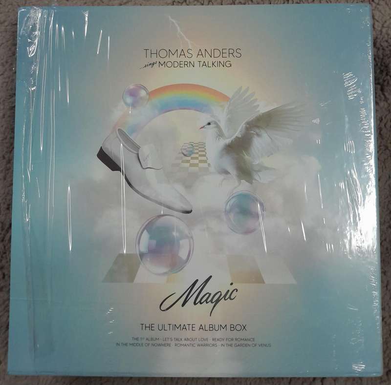 Modern Talking / Thomas Anders - Storage box and booklet with poster NO RECORDS!