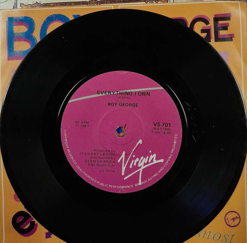 Culture Club / Boy George / Jon Moss (Heartbeat UK) 3 x 7" single bundle