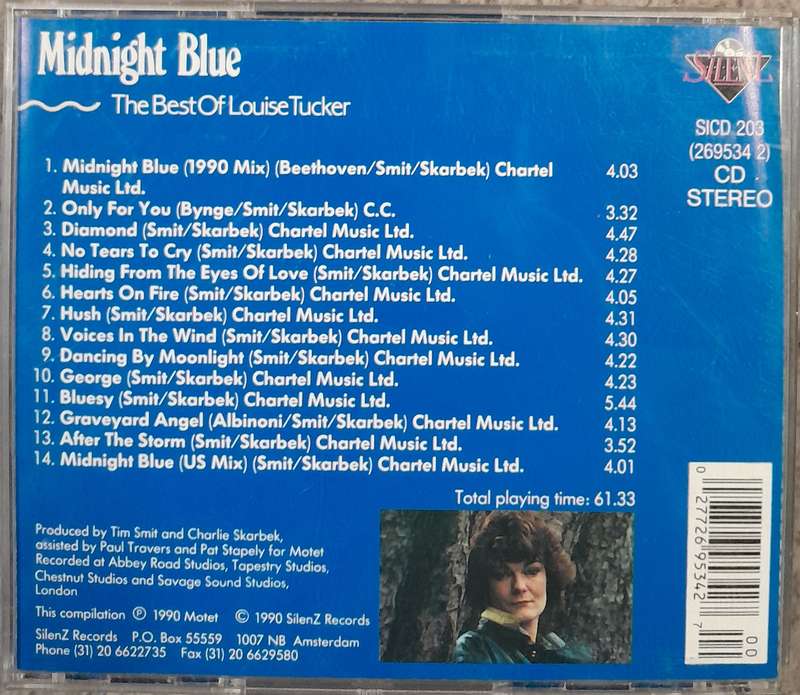 Louise Tucker - Midnight Blue (The Best of) CD