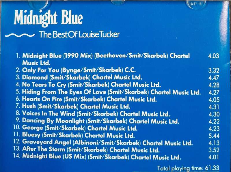 Louise Tucker - Midnight Blue (The Best of) CD