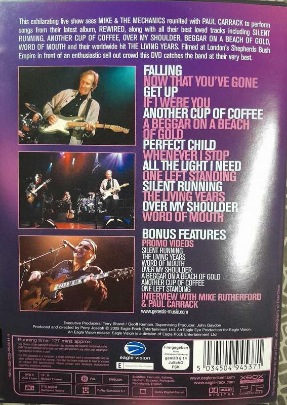 Mike and the Mechanics 5cd plus 1 dvd bundle
