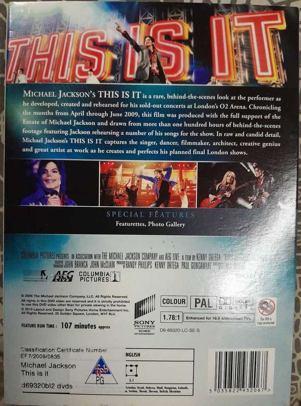 Michael Jackson - This Is It 2Cd plus 2Dvd bundle