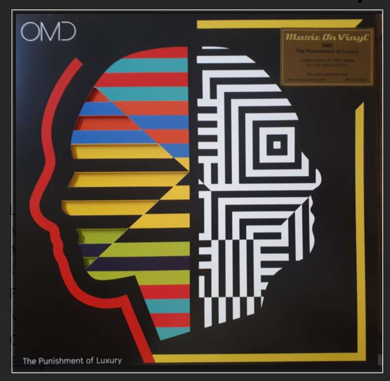 OMD - The Punishment of Luxury LP (Ltd edition blue vinyl 2024)