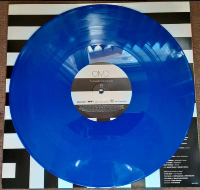 OMD - The Punishment of Luxury LP (Ltd edition blue vinyl 2024)