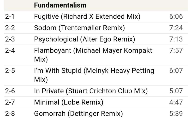 Pet Shop Boys - Fundamental 2CD set (incl remix album Fundamentalism)