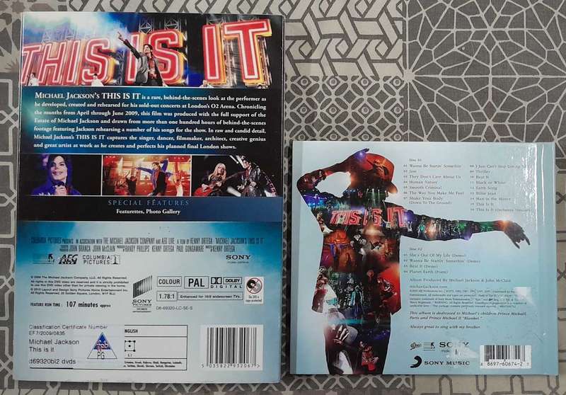 Michael Jackson - This Is It 2Cd plus 2Dvd bundle