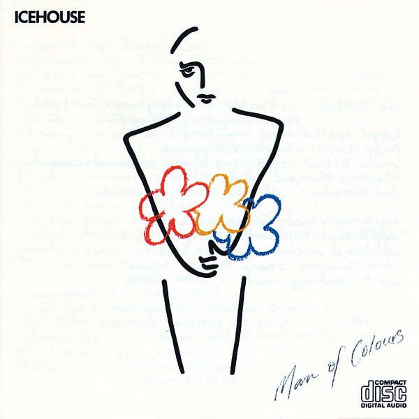 Icehouse - Man of Colours CD (1987 album incl Electric Blue and Crazy with bonus tracks)
