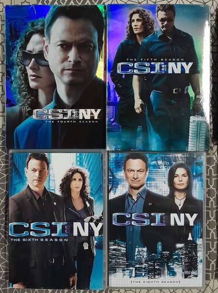 CSI: NY - Seasons 4, 5, 6 and 8 (DVD Bundle)
