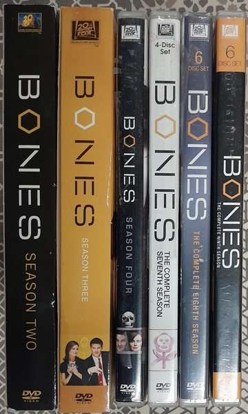 Bones - Seasons 2, 3, 4, 7, 8 and 9 (DVD bundle)