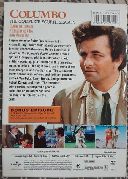 Columbo - Season 4 DVD
