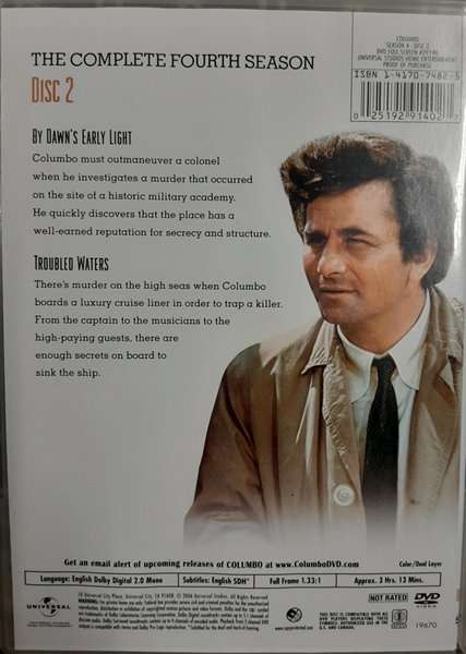 Columbo - Season 4 DVD