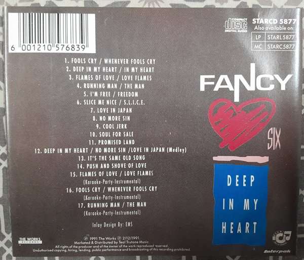 Fancy - Deep In My Heart (6th album) CD