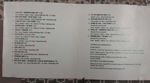Fancy - Deep In My Heart (6th album) CD