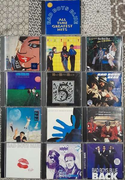 Bad Boys Blue - 13 CD bundle (5 South African pressings, 8 German pressings)