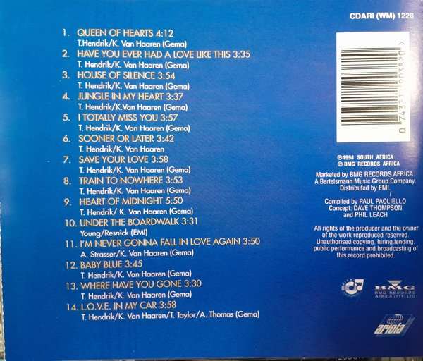 Bad Boys Blue - 13 CD bundle (5 South African pressings, 8 German pressings)