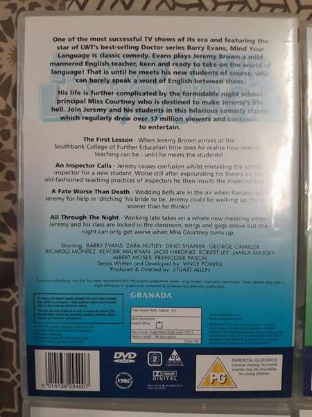 Mind Your Language 4DVD set (The Best Of)