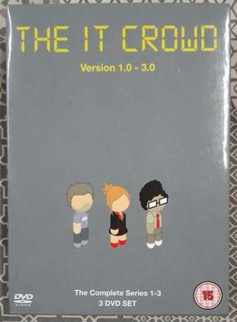 The IT Crowd seasons 1 to 3 DVD box set