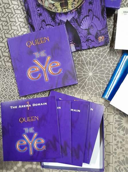 Queen - The Eye PC Cd-rom game (Big Box, bundled with official novel and "Art of" books)