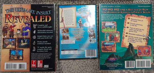 Monkey Island Bounty Pack (4 game bundle) Big Box pc game