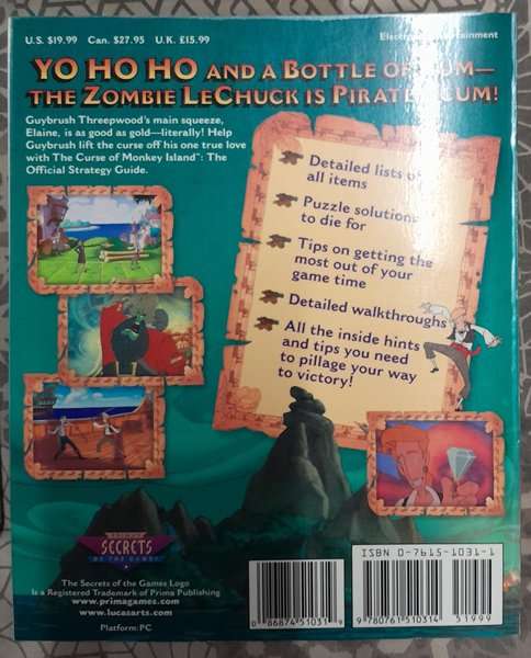 Monkey Island Bounty Pack (4 game bundle) Big Box pc game