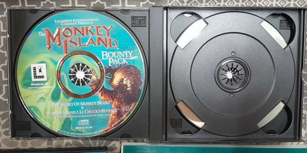 Monkey Island Bounty Pack (4 game bundle) Big Box pc game