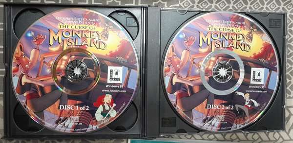 Monkey Island Bounty Pack (4 game bundle) Big Box pc game