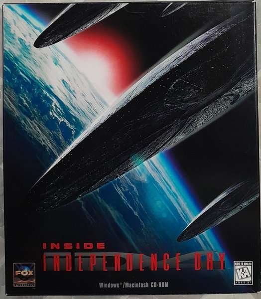 Inside Independence Day - Interactive CD-Rom PC Big Box