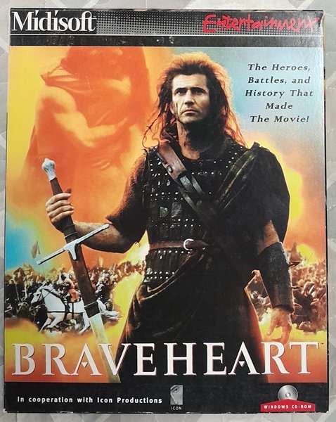 Braveheart - Interactive Multimedia CD-Rom PC Big Box