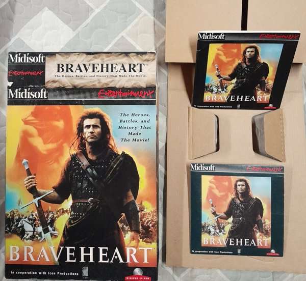 Braveheart - Interactive Multimedia CD-Rom PC Big Box