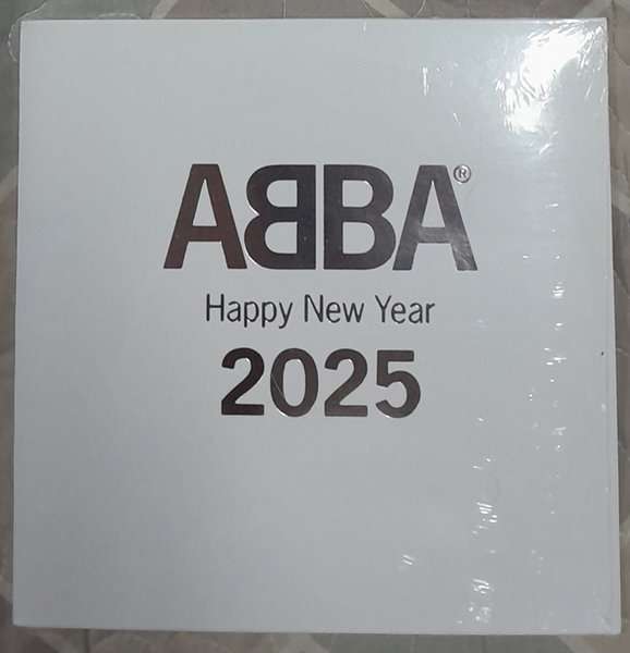 ABBA - Happy New Year 2025 7" single (limited numbered edition, coloured vinyl) SEALED