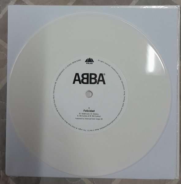 ABBA - Happy New Year 2025 7" single (limited numbered edition, coloured vinyl) SEALED