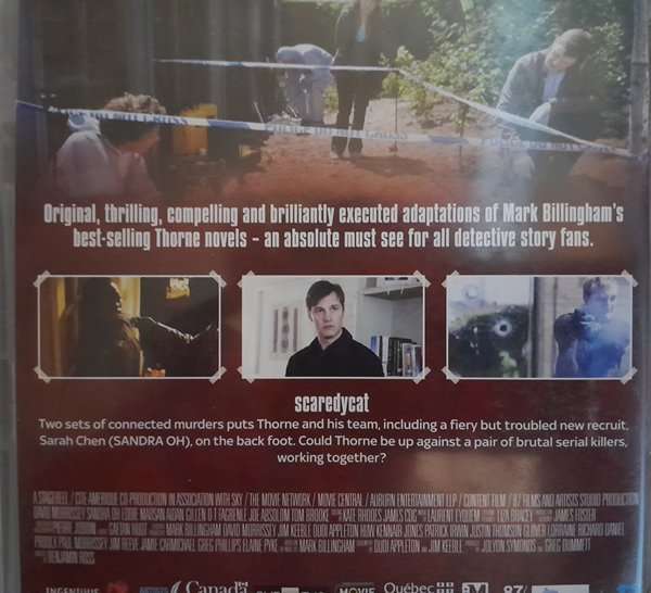 Thorne - 2 DVD set (Crime thrillers based on novels by Mark Billingham)