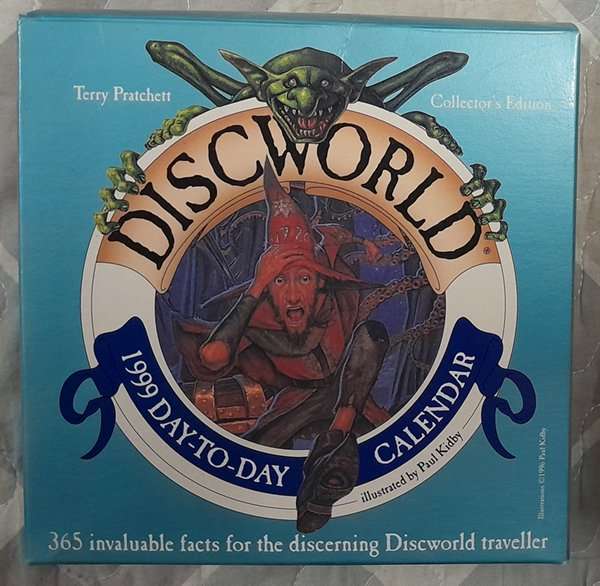 Discworld - Hogfather DVD + 1999 Day-to-Day Calendar (Terry Pratchett, Paul Kidby, Stephen Briggs)