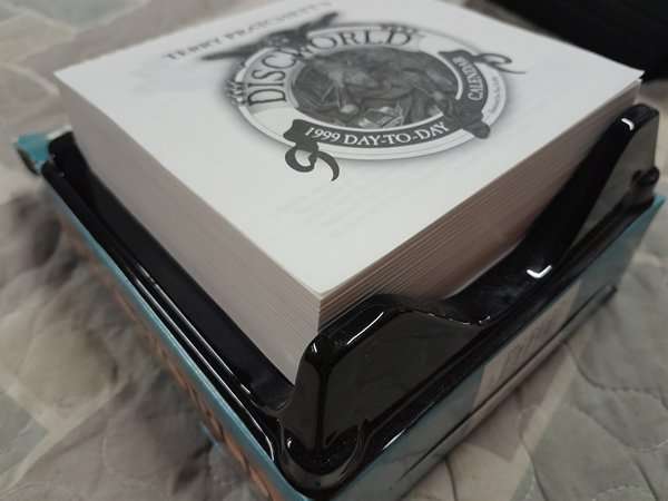Discworld - Hogfather DVD + 1999 Day-to-Day Calendar (Terry Pratchett, Paul Kidby, Stephen Briggs)