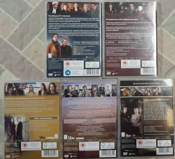 Scott & Bailey - Complete series DVD (Series 1 to 5, 9 discs)