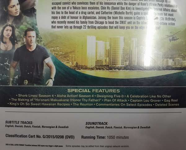 Hawaii Five-O (2011 reboot) - Seasons 1 to 9 DVD Collection