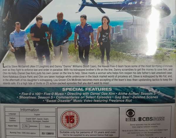 Hawaii Five-O (2011 reboot) - Seasons 1 to 9 DVD Collection