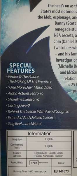 Hawaii Five-O (2011 reboot) - Seasons 1 to 9 DVD Collection