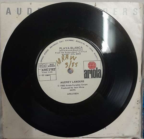 4 x 7" single bundle (Cyndi Lauper, Madonna, Audrey Landers)