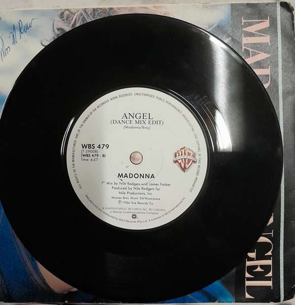 4 x 7" single bundle (Cyndi Lauper, Madonna, Audrey Landers)